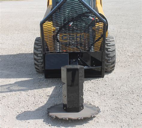 skid steer wheel saw attachment|skid steer mounted tree saws.